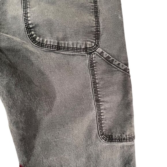 Prana Zion II Gray Slim Fit Jeans Utility Pocket 33x32 Stretch 124977 Hiking - Picture 5 of 13